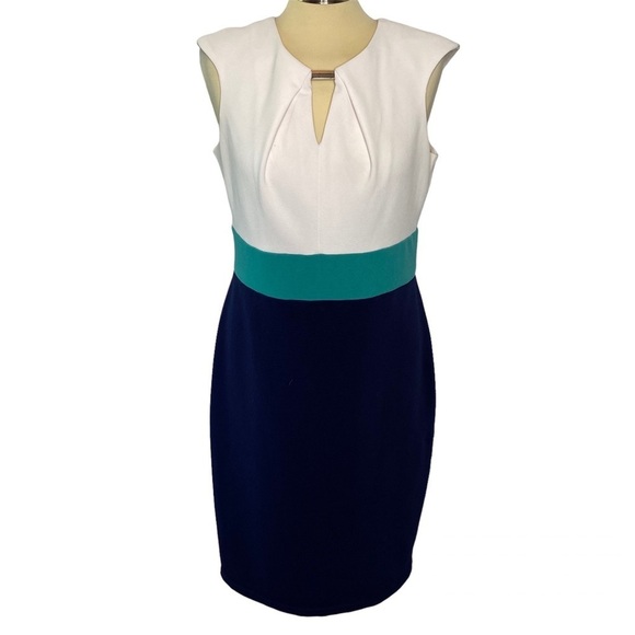 Liz Claiborne Dresses & Skirts - Liz Claiborne Color Block Sheath Dress
